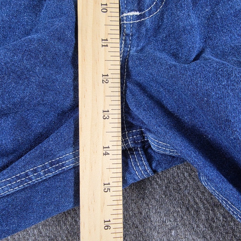 Carhartt Carpenter Jeans Mens Fit 39x30 Blue Denim B01 Relaxed Union Made in USA - Picture 9 of 10